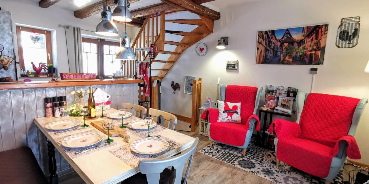 Gite Le Coq Rouge Эгишем Экстерьер фото