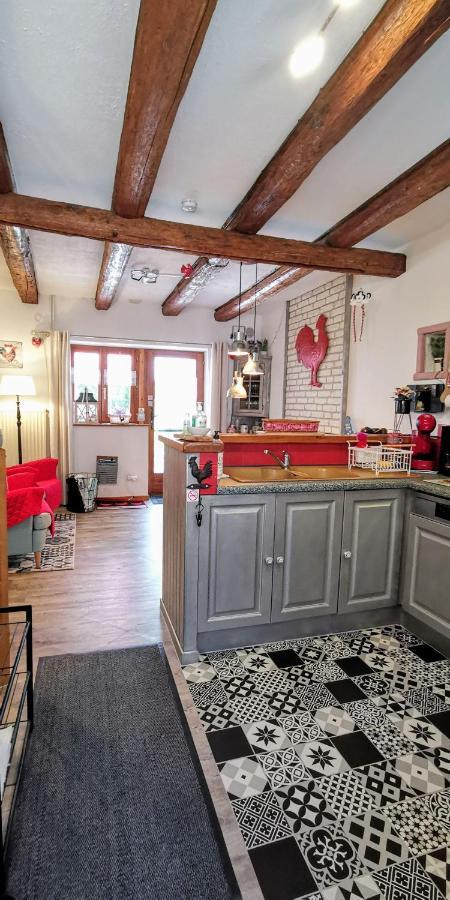 Gite Le Coq Rouge Эгишем Экстерьер фото