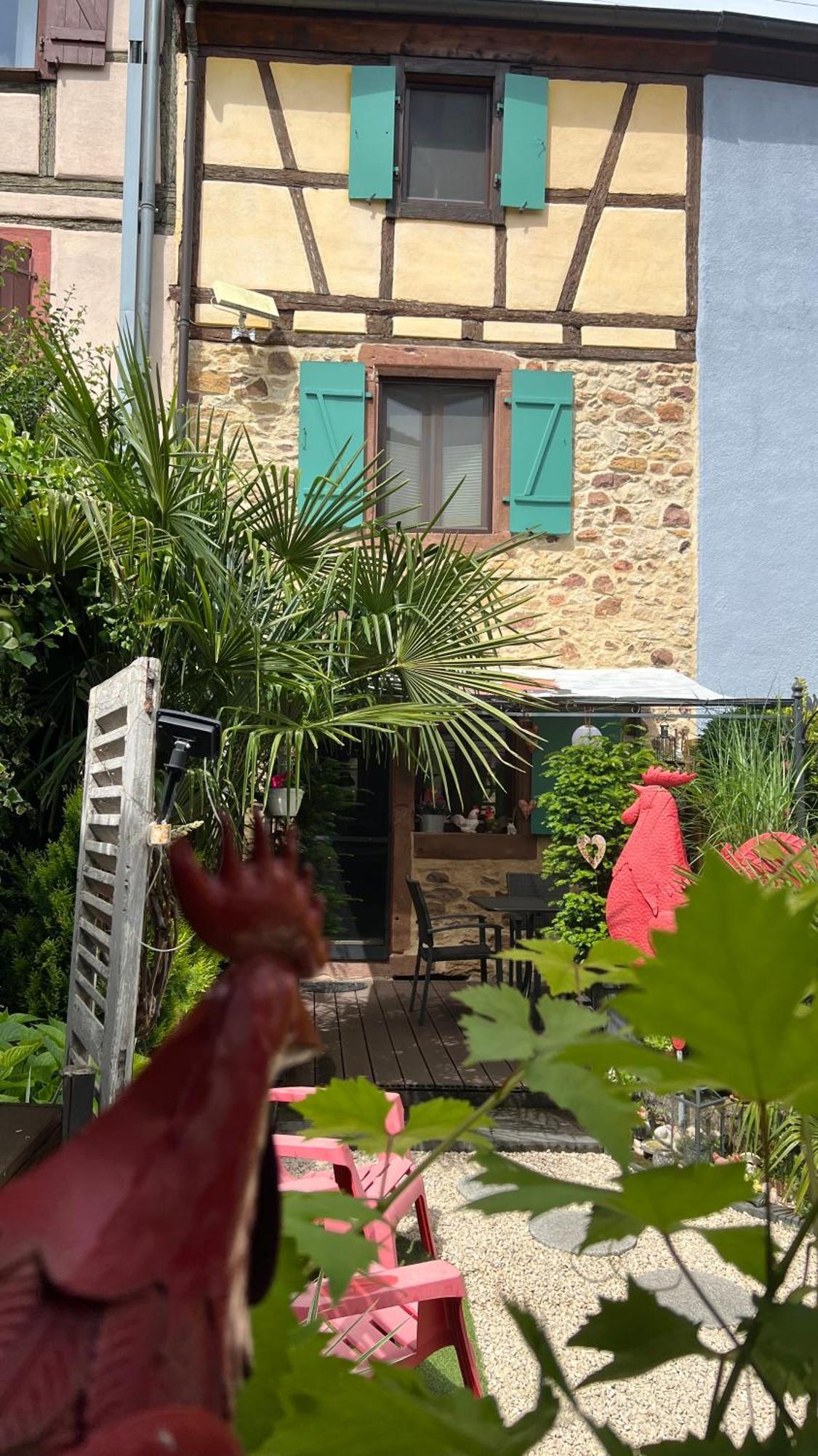 Gite Le Coq Rouge Эгишем Экстерьер фото
