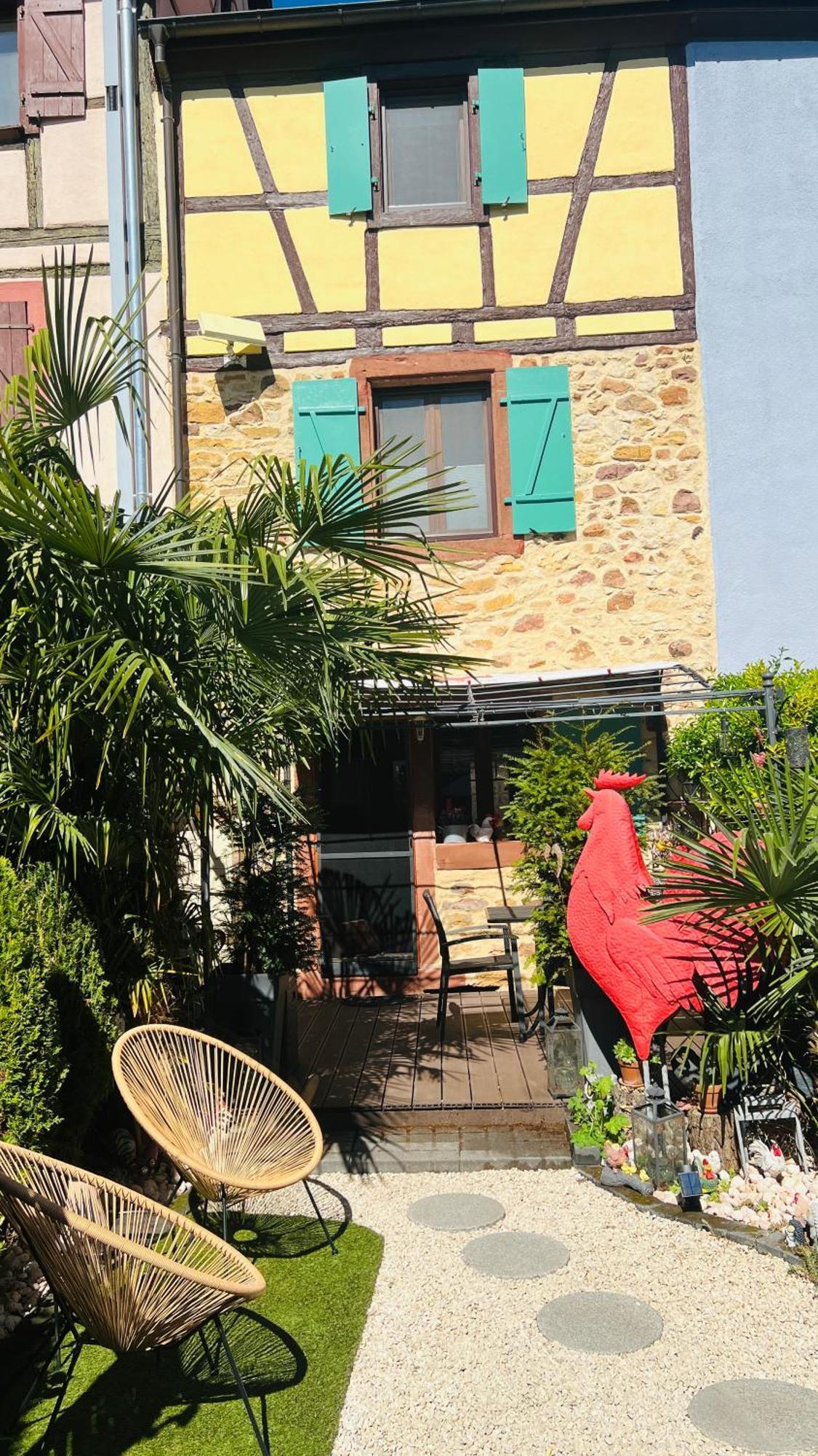 Gite Le Coq Rouge Эгишем Экстерьер фото