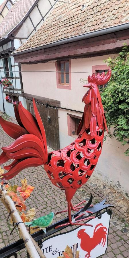 Gite Le Coq Rouge Эгишем Экстерьер фото