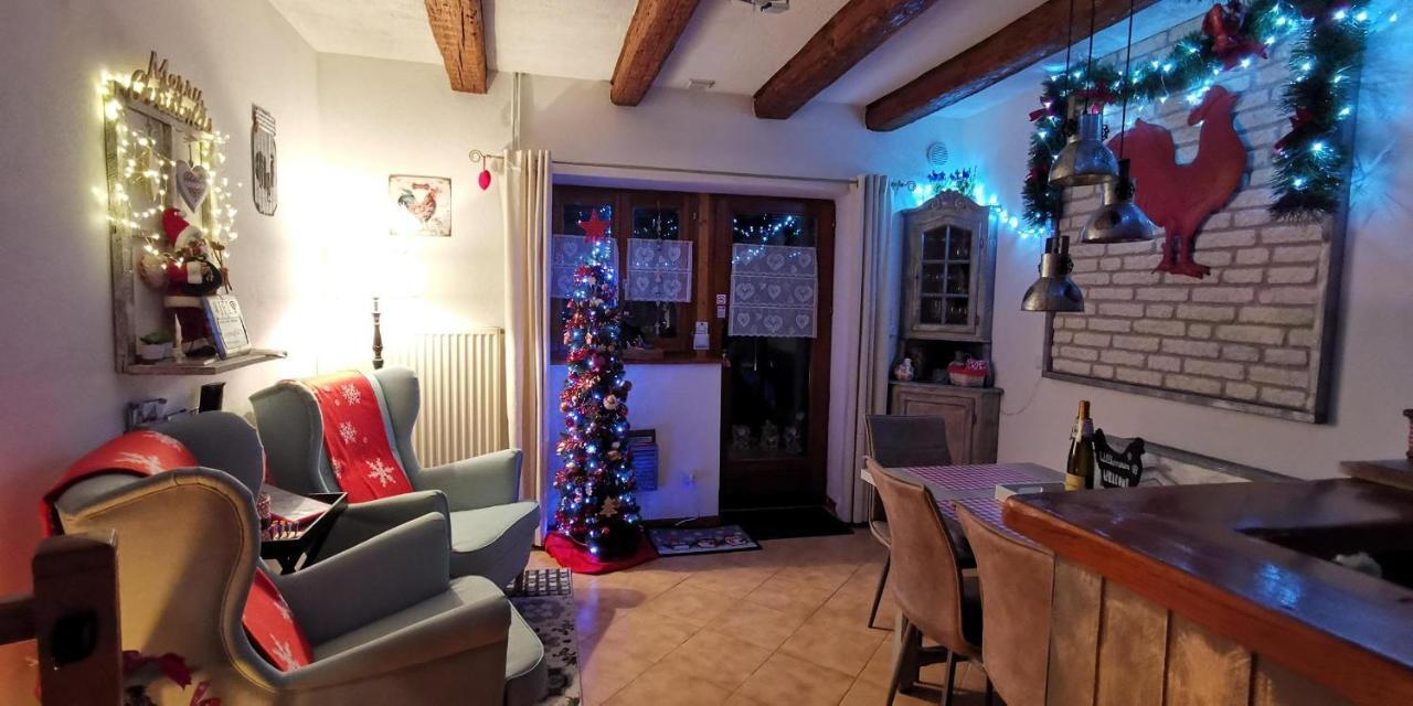 Gite Le Coq Rouge Эгишем Экстерьер фото